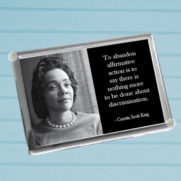 Coretta Scott King Fridge Magnet B